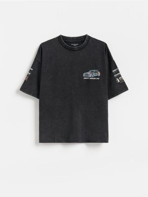 T-shirt chłopięce na lato Reserved ze sklepu: Reserved w kategorii: T-shirty chłopięce - zdjęcie 74CCA4C-3C1-6972_324JV