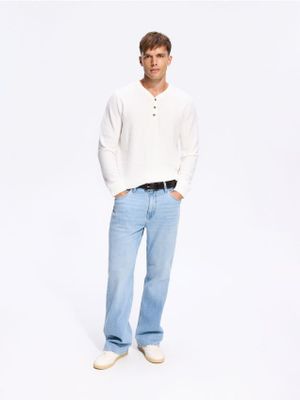 Sweter męski na zimę casual Reserved ze sklepu: Reserved w kategorii: Swetry męskie - zdjęcie 74CCA4C-3C1-6972_325JK