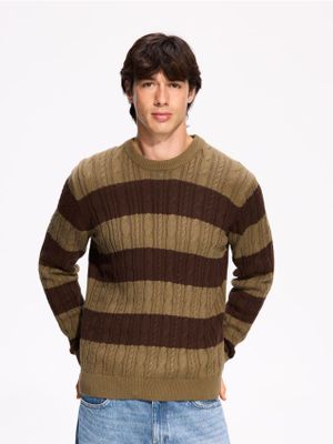 Sweter męski młodzieżowy Reserved ze sklepu: Reserved w kategorii: Swetry męskie - zdjęcie 74CCA4C-3C1-6972_333JK