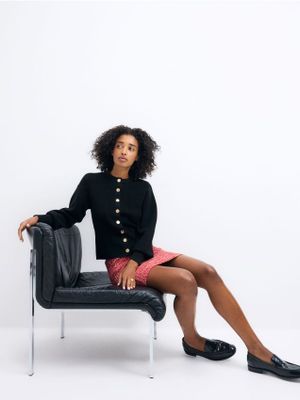 Sweter damski casual Reserved ze sklepu: Reserved w kategorii: Swetry damskie - zdjęcie 74CCA4C-3C1-6972_336MB