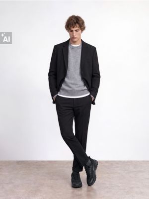 Reserved - Sweter męski casual ze sklepu: Reserved w kategorii: Swetry męskie - zdjęcie 74CCA4C-3C1-6972_337JK