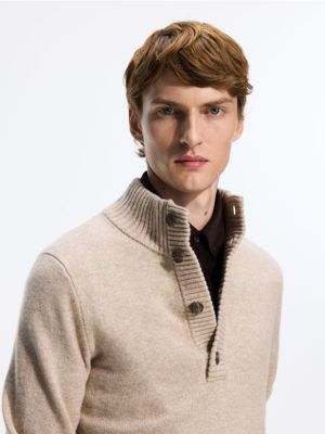 Sweter męski casual Reserved ze sklepu: Reserved w kategorii: Swetry męskie - zdjęcie 74CCA4C-3C1-6972_338JK