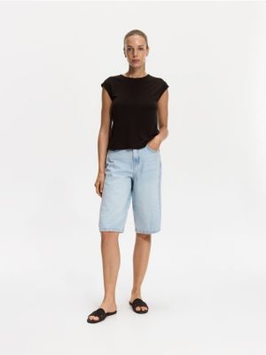Bluzka damska casual Reserved ze sklepu: Reserved w kategorii: Bluzki damskie - zdjęcie 74CCA4C-3C1-6972_345HT