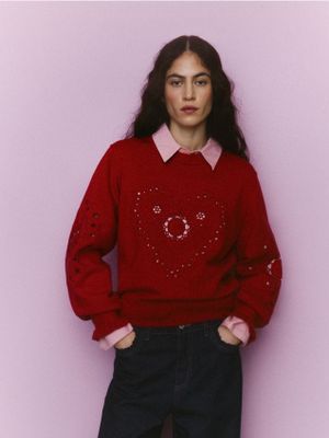Sweter damski zimowy casual Reserved ze sklepu: Reserved w kategorii: Swetry damskie - zdjęcie 74CCA4C-3C1-6972_364JO