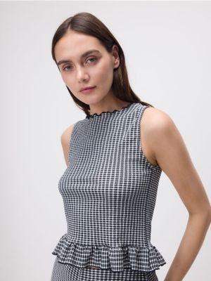 Bluzka damska casual Reserved ze sklepu: Reserved w kategorii: Bluzki damskie - zdjęcie 74CCA4C-3C1-6972_373GU