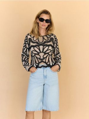 Bluzka damska casual Reserved ze sklepu: Reserved w kategorii: Bluzki damskie - zdjęcie 74CCA4C-3C1-6972_375HT