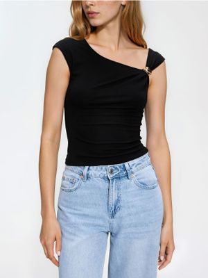 Bluzka damska casual Reserved ze sklepu: Reserved w kategorii: Bluzki damskie - zdjęcie 74CCA4C-3C1-6972_379HT