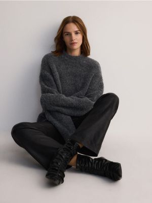 Sweter damski na zimę Reserved ze sklepu: Reserved w kategorii: Swetry damskie - zdjęcie 74CCA4C-3C1-6972_382BX