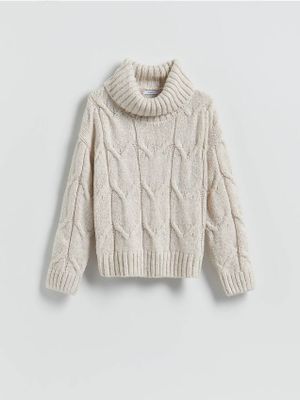 Sweter damski Reserved ze sklepu: Reserved w kategorii: Swetry damskie - zdjęcie 74CCA4C-3C1-6972_399HI