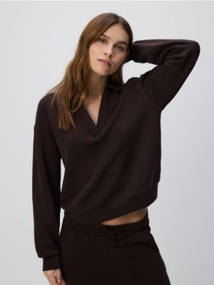 Bluza damska na jesień Reserved ze sklepu: Reserved w kategorii: Bluzy damskie - zdjęcie 74CCA4C-3C1-6972_405GA