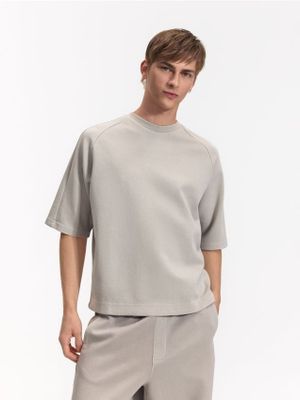 Bluza męska casual jesienna Reserved ze sklepu: Reserved w kategorii: Bluzy męskie - zdjęcie 74CCA4C-3C1-6972_418HM