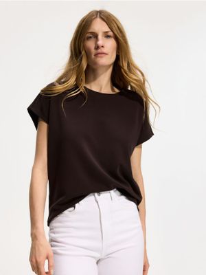 Bluzka damska wiosenna casual Reserved ze sklepu: Reserved w kategorii: Bluzki damskie - zdjęcie 74CCA4C-3C1-6972_430HT