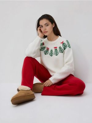 Sweter damski na zimę Reserved ze sklepu: Reserved w kategorii: Swetry damskie - zdjęcie 74CCA4C-3C1-6972_432HI