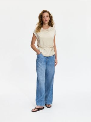 Bluzka damska casual Reserved ze sklepu: Reserved w kategorii: Bluzki damskie - zdjęcie 74CCA4C-3C1-6972_433HT