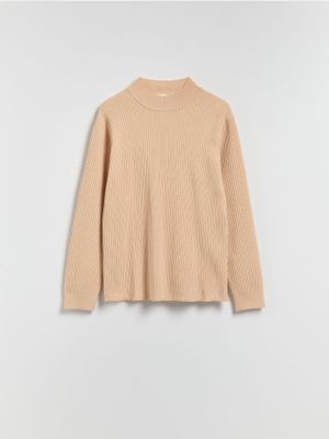 Reserved - Sweter damski na zimę casual ze sklepu: Reserved w kategorii: Swetry damskie - zdjęcie 74CCA4C-3C1-6972_447GS
