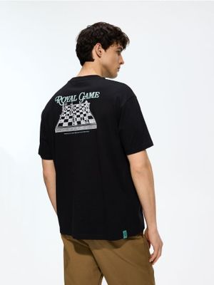 T-shirt męski wiosenny Reserved ze sklepu: Reserved w kategorii: T-shirty męskie - zdjęcie 74CCA4C-3C1-6972_454IW