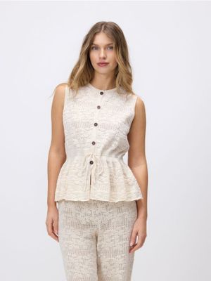 Bluzka damska casual Reserved ze sklepu: Reserved w kategorii: Bluzki damskie - zdjęcie 74CCA4C-3C1-6972_456JQ