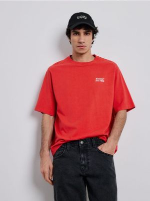 T-shirt męski casual Reserved ze sklepu: Reserved w kategorii: T-shirty męskie - zdjęcie 74CCA4C-3C1-6972_460IW
