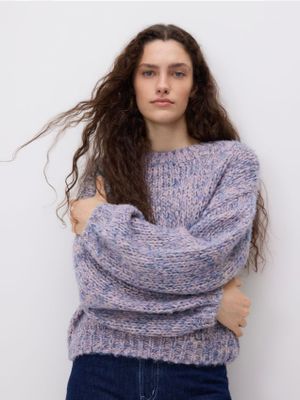 Sweter damski Reserved ze sklepu: Reserved w kategorii: Swetry damskie - zdjęcie 74CCA4C-3C1-6972_463GP