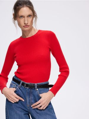 Sweter damski casual Reserved ze sklepu: Reserved w kategorii: Swetry damskie - zdjęcie 74CCA4C-3C1-6972_467LG