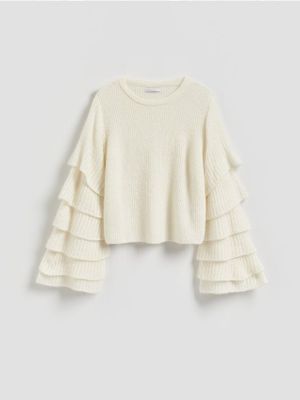 Sweter damski Reserved ze sklepu: Reserved w kategorii: Swetry damskie - zdjęcie 74CCA4C-3C1-6972_475HH