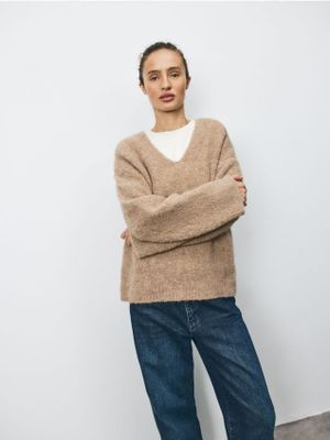 Sweter damski na zimę Reserved ze sklepu: Reserved w kategorii: Swetry damskie