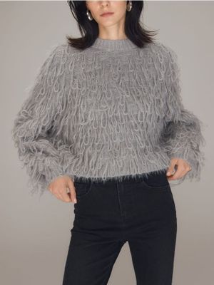 Sweter damski w stylu boho Reserved ze sklepu: Reserved w kategorii: Swetry damskie - zdjęcie 74CCA4C-3C1-6972_476HI