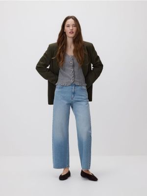 Sweter damski casualowy Reserved ze sklepu: Reserved w kategorii: Swetry damskie - zdjęcie 74CCA4C-3C1-6972_477HH