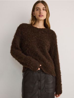 Sweter damski na zimę Reserved ze sklepu: Reserved w kategorii: Swetry damskie - zdjęcie 74CCA4C-3C1-6972_480EM