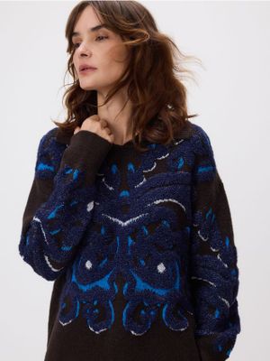 Sweter damski casual Reserved ze sklepu: Reserved w kategorii: Swetry damskie - zdjęcie 74CCA4C-3C1-6972_481IK