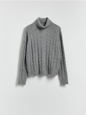 Sweter damski na zimę Reserved ze sklepu: Reserved w kategorii: Swetry damskie - zdjęcie 74CCA4C-3C1-6972_486HH