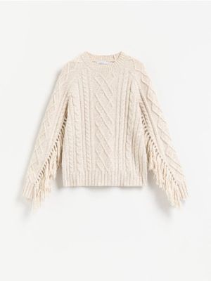 Sweter damski zimowy Reserved ze sklepu: Reserved w kategorii: Swetry damskie - zdjęcie 74CCA4C-3C1-6972_487KO