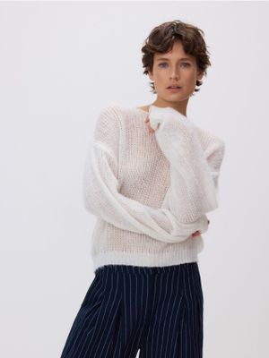 Sweter damski na zimę Reserved ze sklepu: Reserved w kategorii: Swetry damskie - zdjęcie 74CCA4C-3C1-6972_489HD