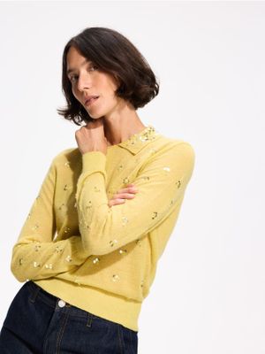 Sweter damski casual Reserved ze sklepu: Reserved w kategorii: Swetry damskie - zdjęcie 74CCA4C-3C1-6972_499GE