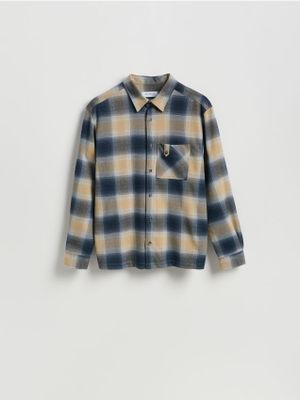 Koszula męska z kołnierzykiem button down Reserved ze sklepu: Reserved w kategorii: Koszule męskie - zdjęcie 74CCA4C-3C1-6972_501JS