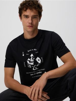 T-shirt męski na wiosnę Reserved ze sklepu: Reserved w kategorii: T-shirty męskie - zdjęcie 74CCA4C-3C1-6972_502EX