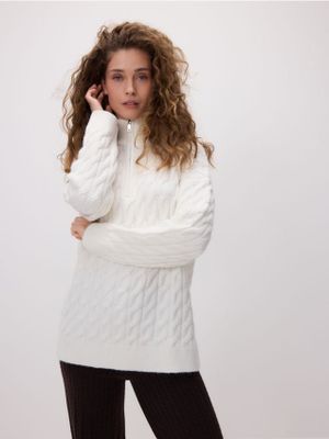 Sweter damski Reserved ze sklepu: Reserved w kategorii: Swetry damskie - zdjęcie 74CCA4C-3C1-6972_505HH