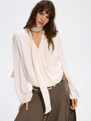 Bluzka damska casual Reserved ze sklepu: Reserved w kategorii: Bluzki damskie - zdjęcie 74CCA4C-3C1-6972_511LA