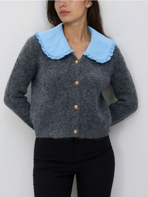 Sweter damski casual na zimę Reserved ze sklepu: Reserved w kategorii: Swetry damskie - zdjęcie 74CCA4C-3C1-6972_525HH