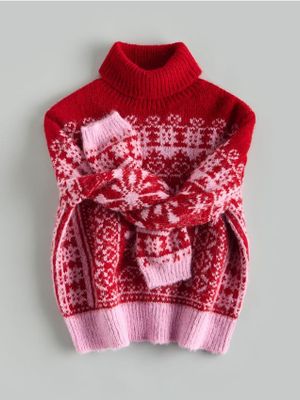 Reserved - Sweter damski casual ze sklepu: Reserved w kategorii: Swetry damskie - zdjęcie 74CCA4C-3C1-6972_529HH