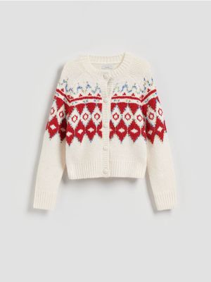 Sweter damski na zimę Reserved ze sklepu: Reserved w kategorii: Swetry damskie - zdjęcie 74CCA4C-3C1-6972_539HH