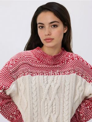 Sweter damski Reserved ze sklepu: Reserved w kategorii: Swetry damskie - zdjęcie 74CCA4C-3C1-6972_540HH