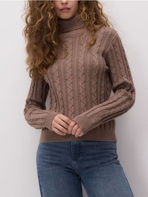 Sweter damski casual Reserved ze sklepu: Reserved w kategorii: Swetry damskie - zdjęcie 74CCA4C-3C1-6972_542HH