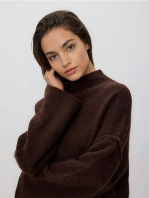 Reserved - Sweter damski casual na zimę ze sklepu: Reserved w kategorii: Swetry damskie - zdjęcie 74CCA4C-3C1-6972_544HH
