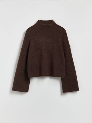 Reserved - Sweter damski casual na zimę ze sklepu: Reserved w kategorii: Swetry damskie - zdjęcie 74CCA4C-3C1-6972_544HH