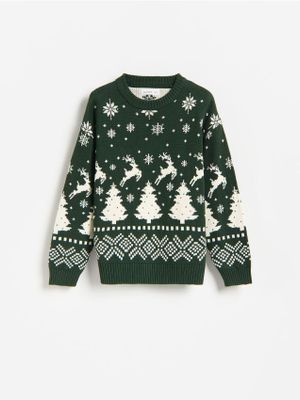 Sweter chłopięcy na jesień Reserved ze sklepu: Reserved w kategorii: Swetry chłopięce