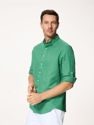 Koszula męska z kołnierzykiem button down Reserved ze sklepu: Reserved w kategorii: Koszule męskie - zdjęcie 74CCA4C-3C1-6972_549HT