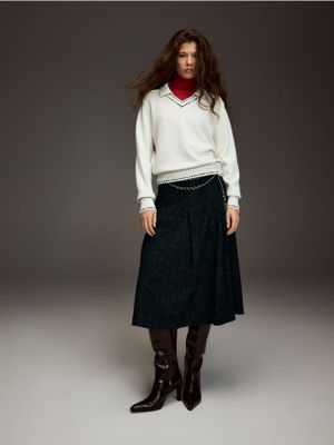 Sweter damski casual Reserved ze sklepu: Reserved w kategorii: Swetry damskie
