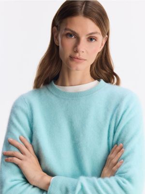 Sweter damski zimowy Reserved ze sklepu: Reserved w kategorii: Swetry damskie - zdjęcie 74CCA4C-3C1-6972_550OG