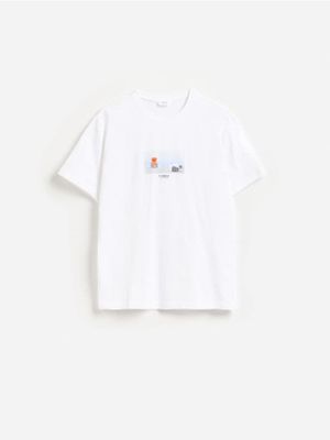 T-shirt męski na wiosnę Reserved ze sklepu: Reserved w kategorii: T-shirty męskie - zdjęcie 74CCA4C-3C1-6972_560IO